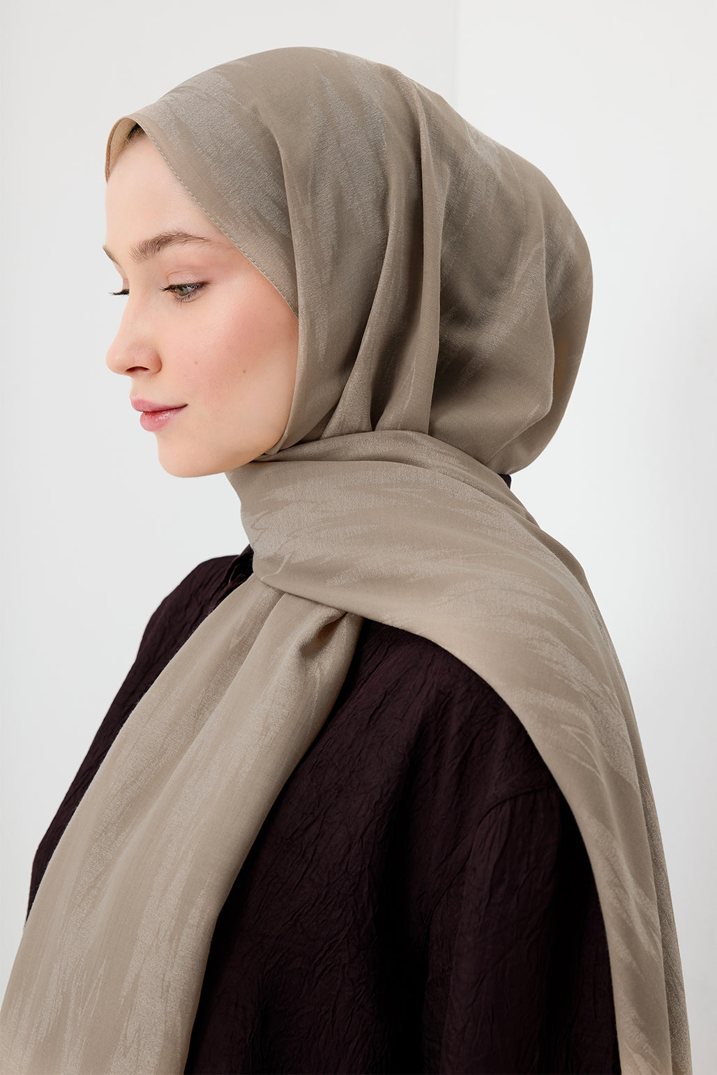 Cotton Line Şal Sütlü Kahve
