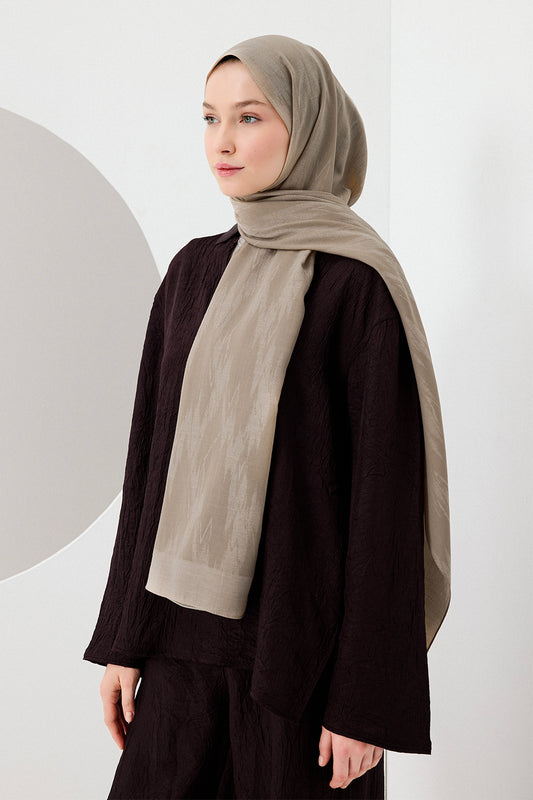 Cotton Line Şal Sütlü Kahve