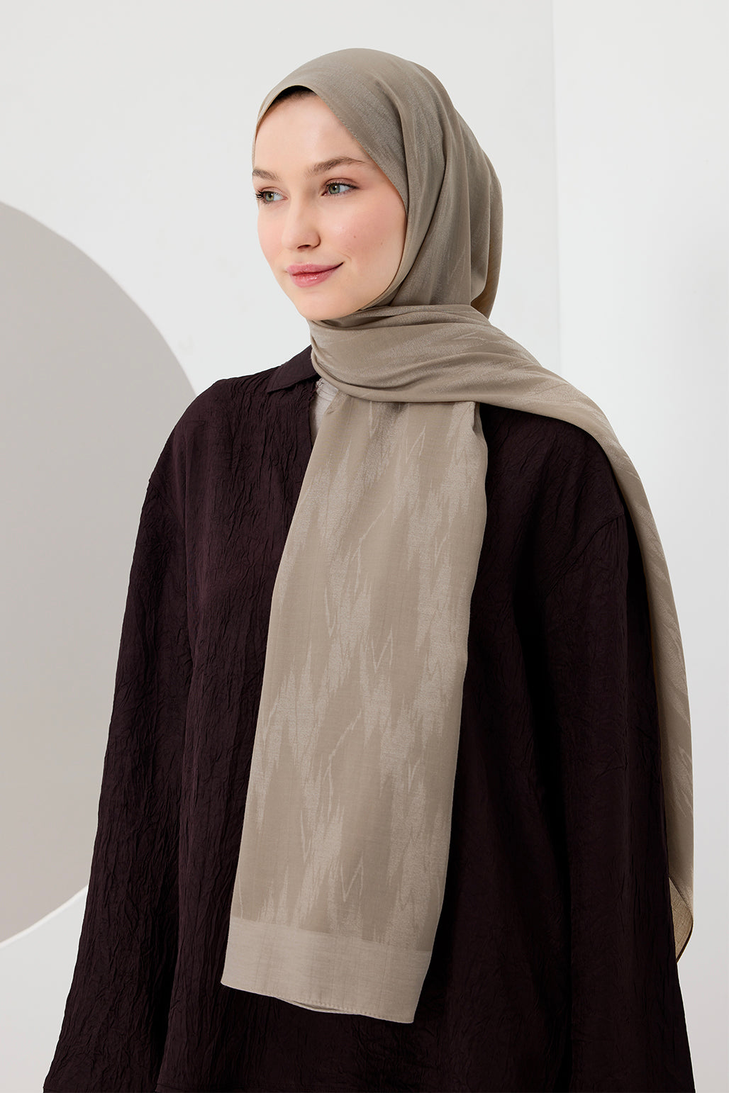 Cotton Line Şal Sütlü Kahve