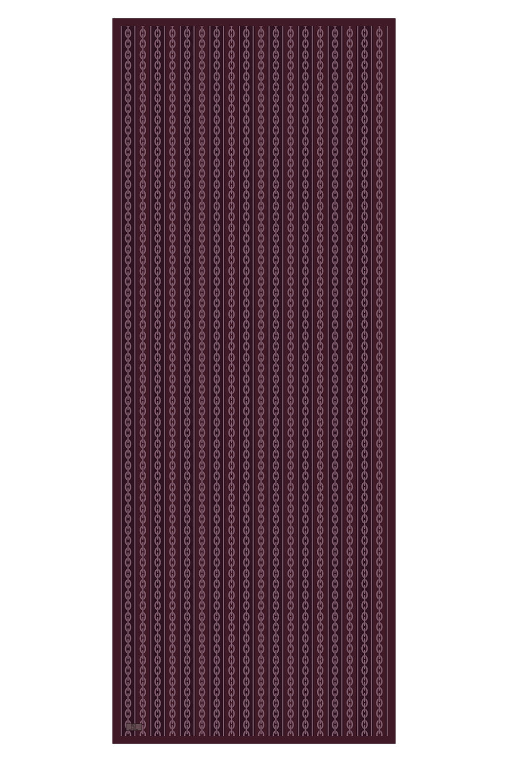 Cotton Twill Şal Chain Mürdüm
