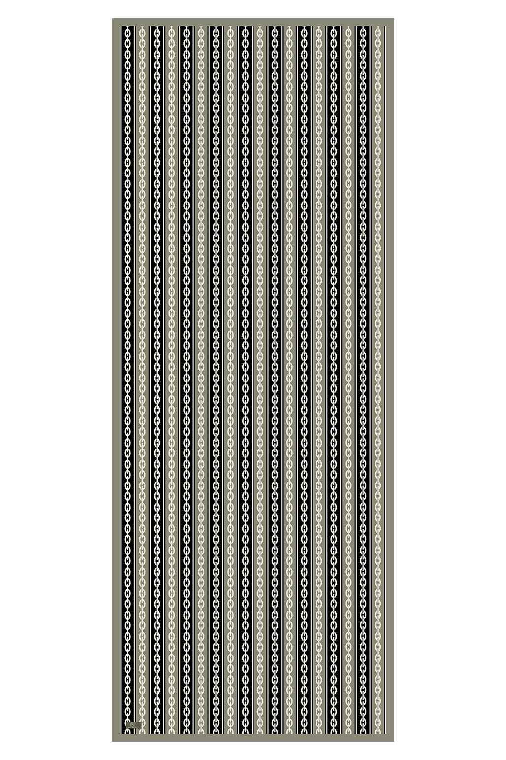 Cotton Twill Şal Chain Taş