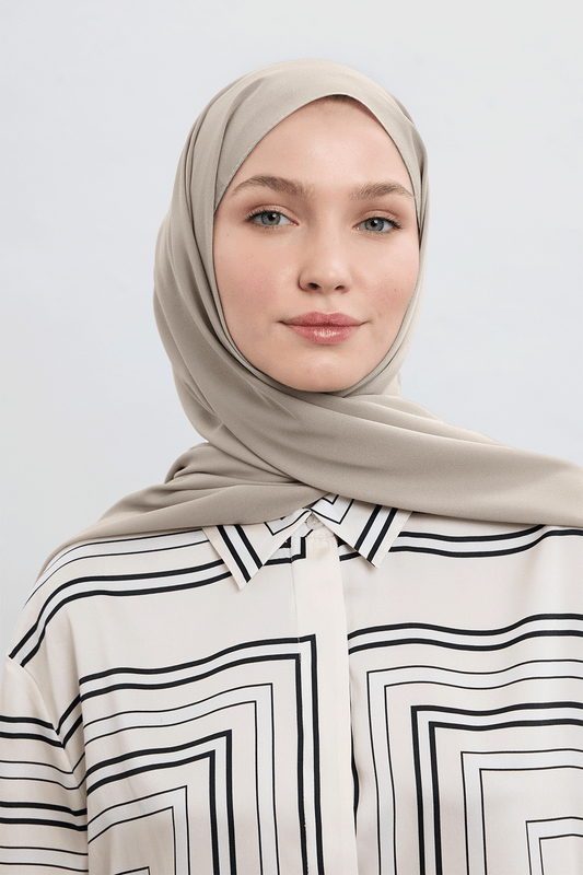 Daily Krep Şal Bej