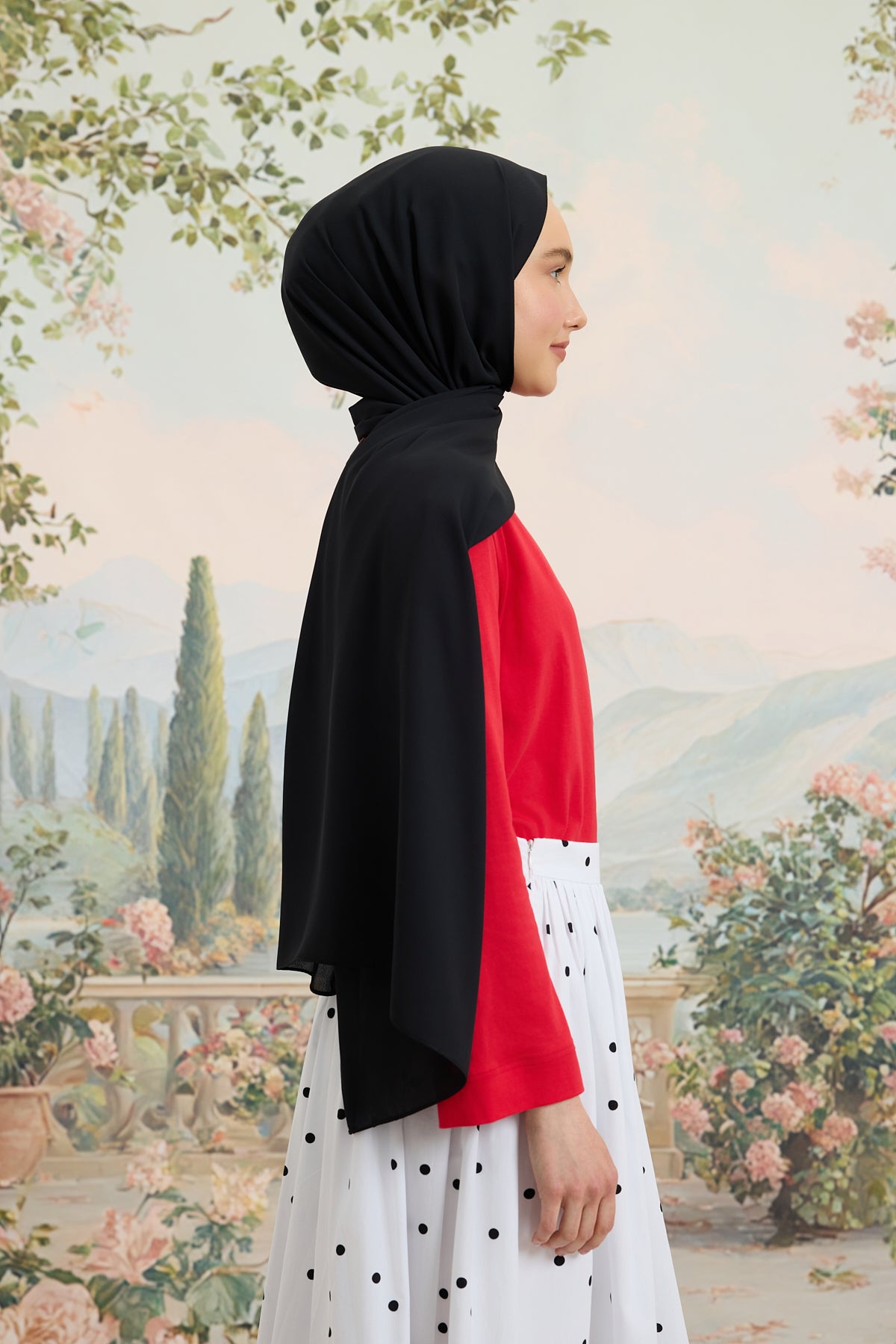 Daily Krep Şal Siyah