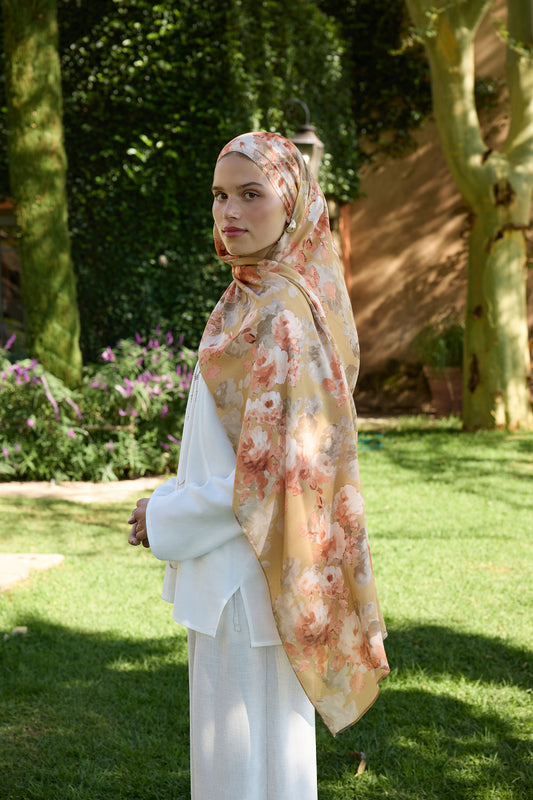 Deluxe Summer Flow Şal Amber