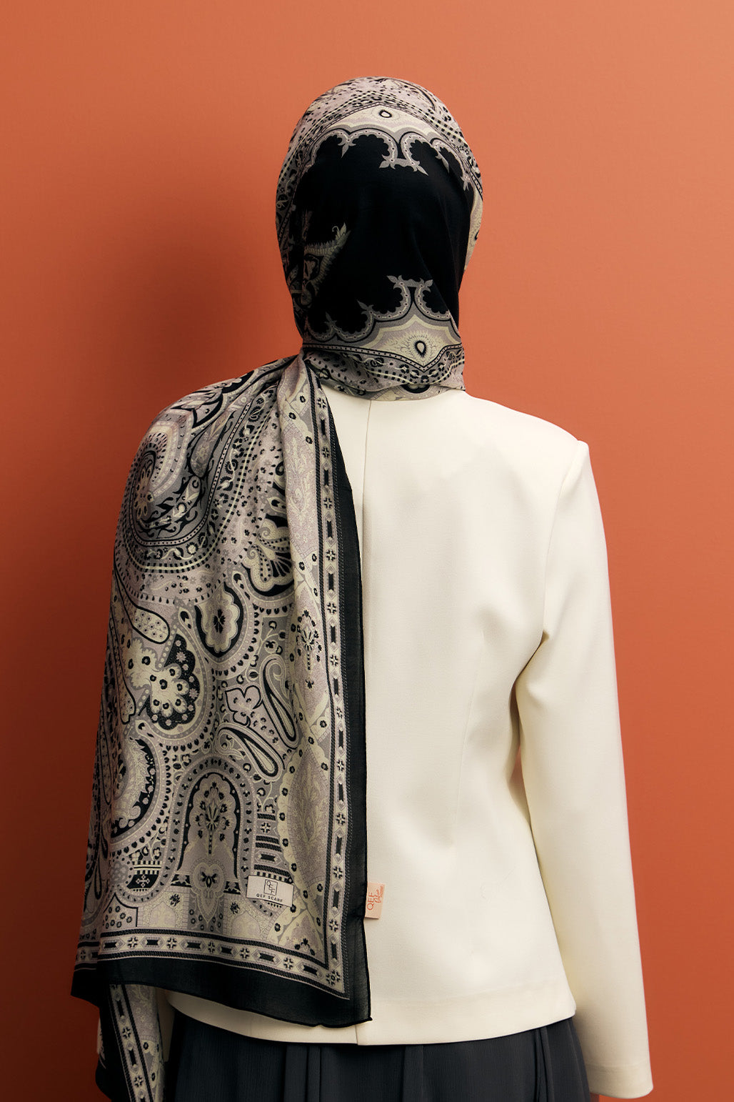 Deluxe Summer Şal Alice Siyah