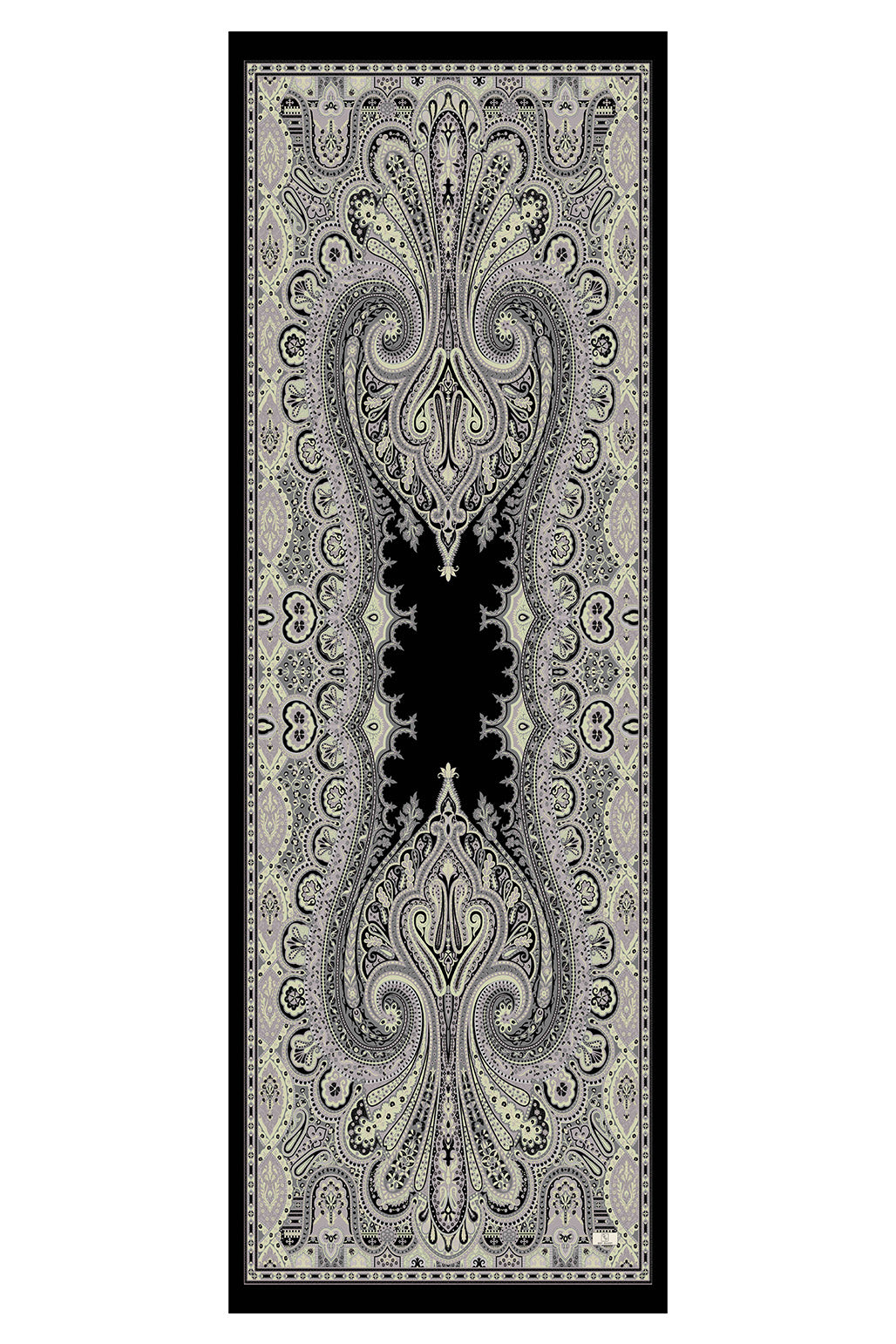 Deluxe Summer Şal Alice Siyah