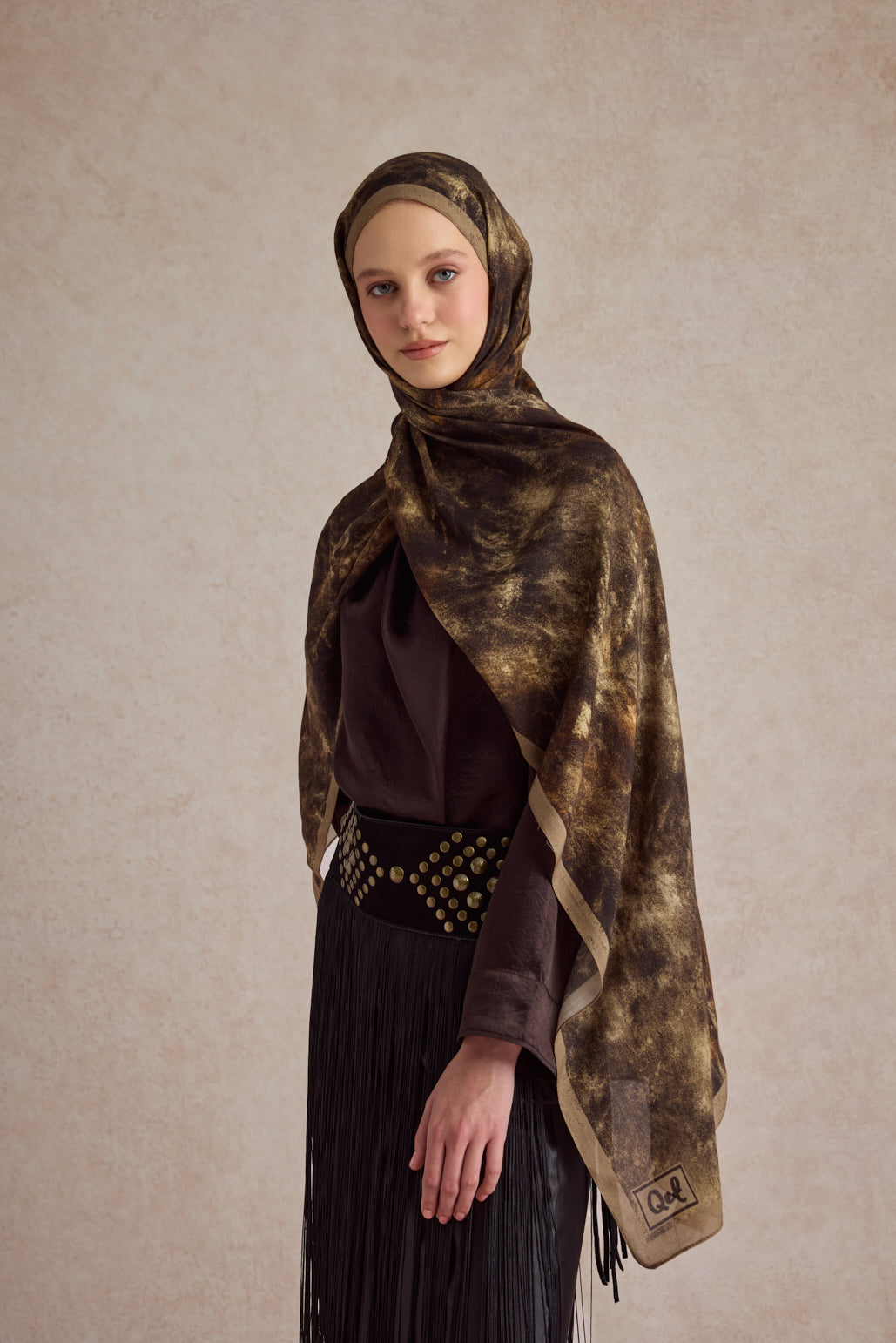 Deluxe Summer Şal Batic Kahve