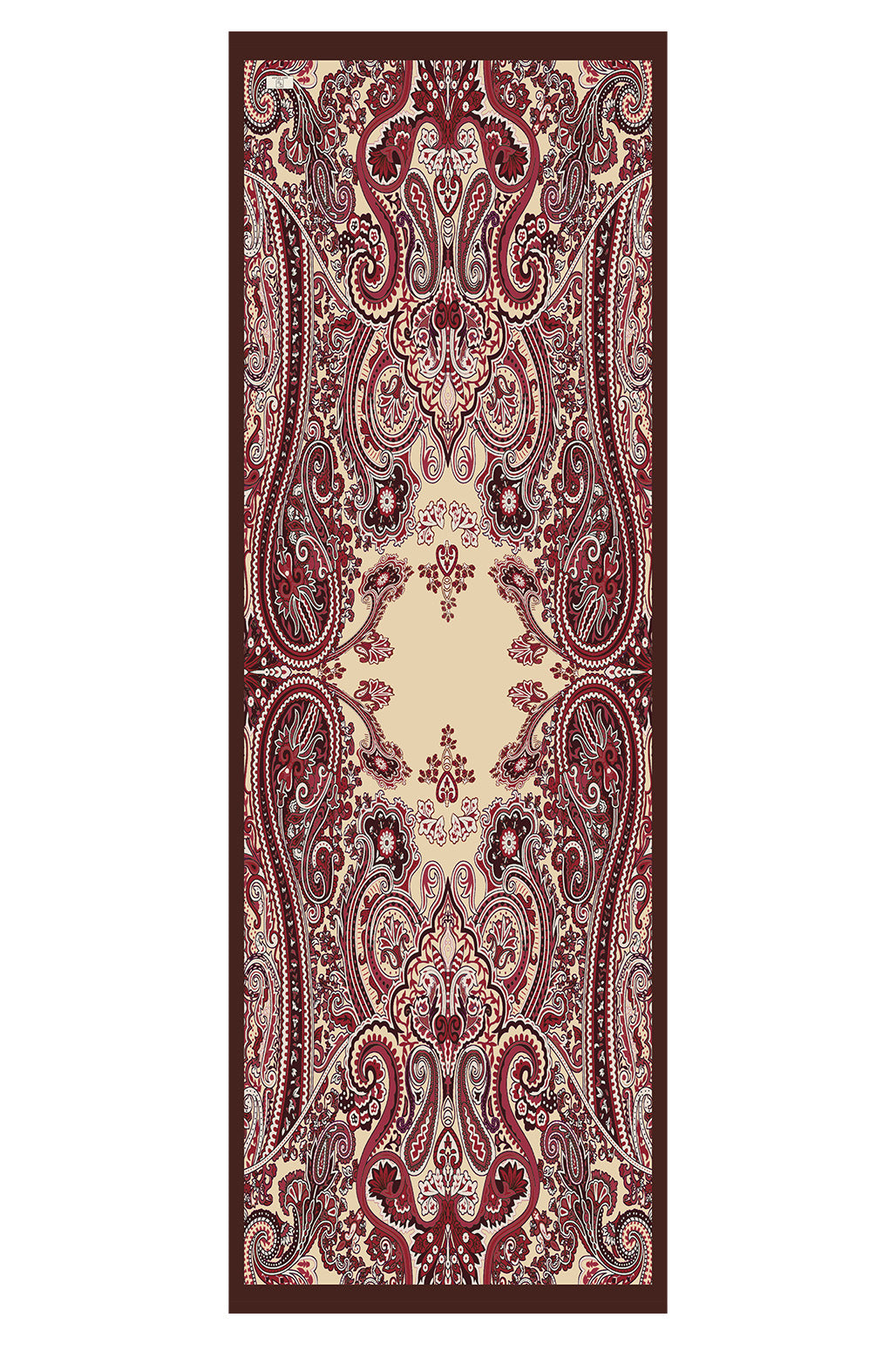 Deluxe Summer Şal Jade Bordo