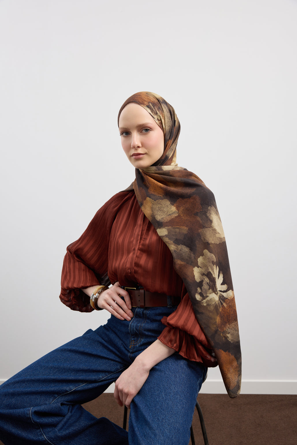 Deluxe Summer Şal Lızy Hardal