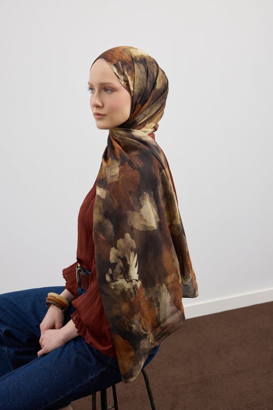 Deluxe Summer Şal Lızy Hardal