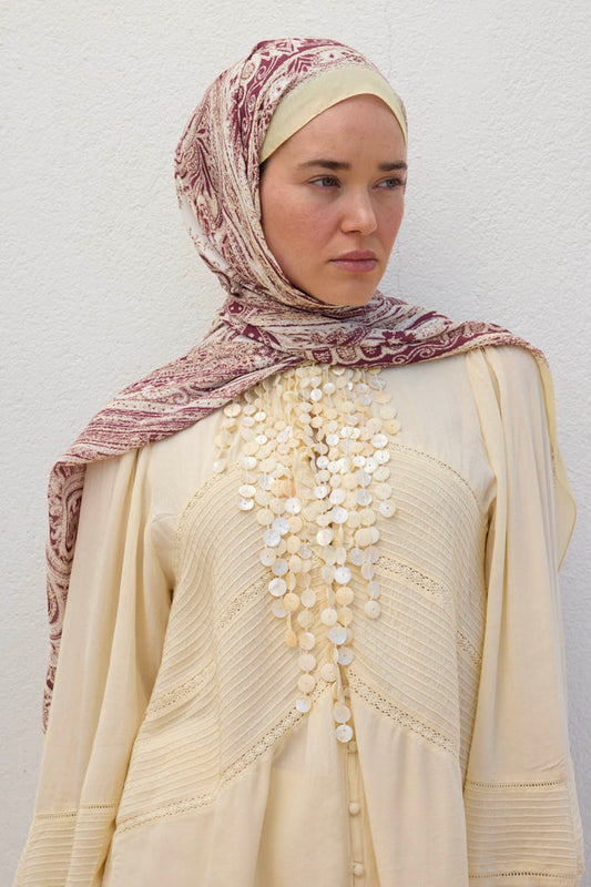 Deluxe Summer Şal Noa Butter Yellow