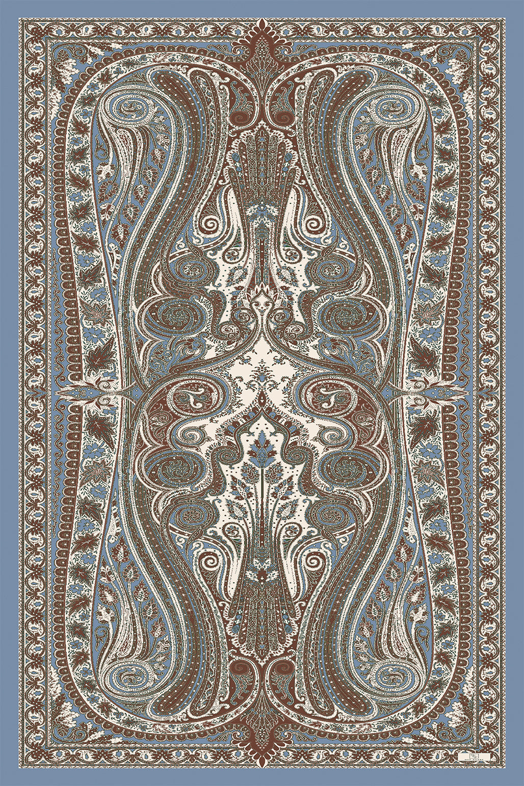 Deluxe Summer Şal Noa İndigo