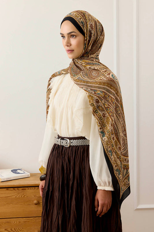 Deluxe Summer Şal Noa Kahve