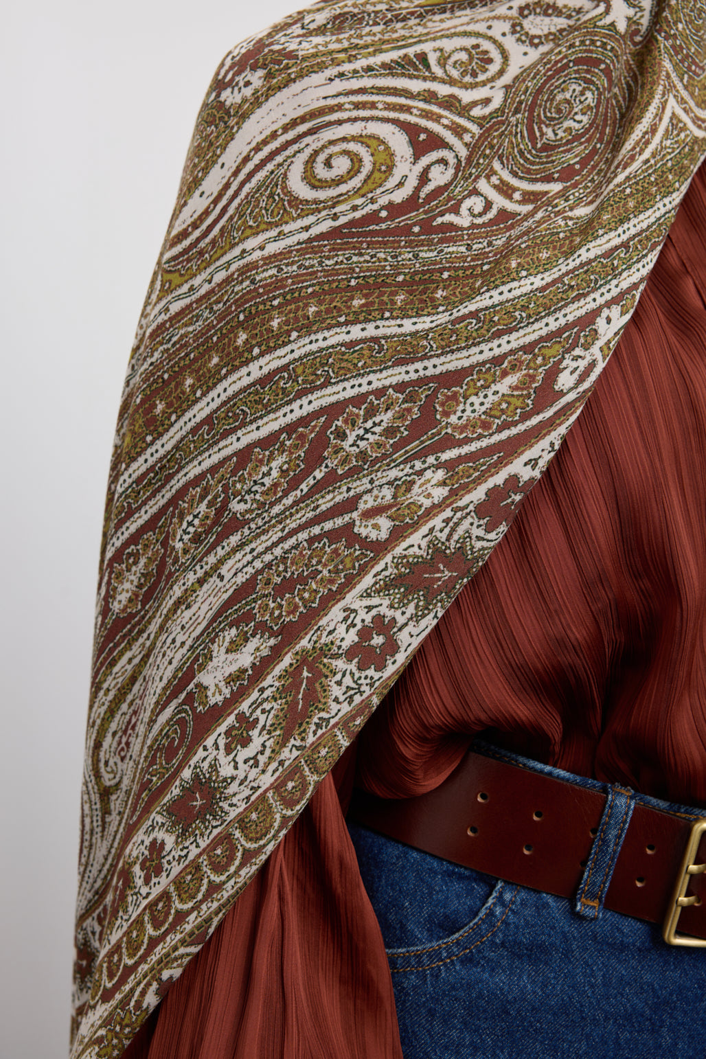 Deluxe Summer Şal Noa Olive