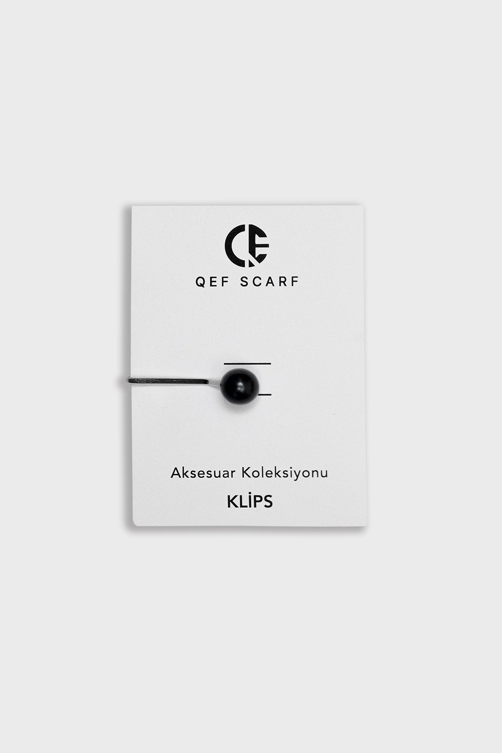 Klips Aksesuar Siyah
