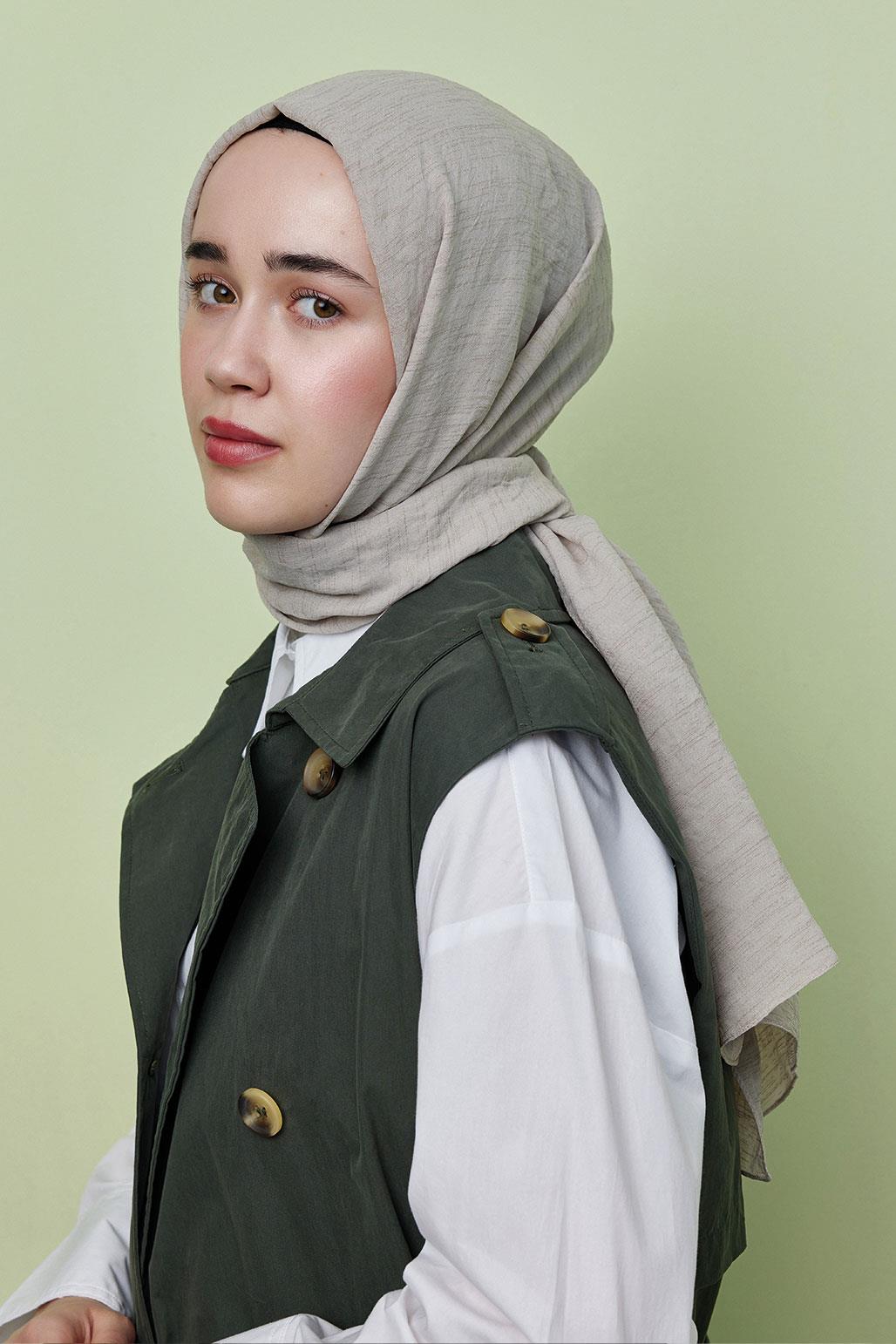 Light Touch Şal Bej Qef Offical