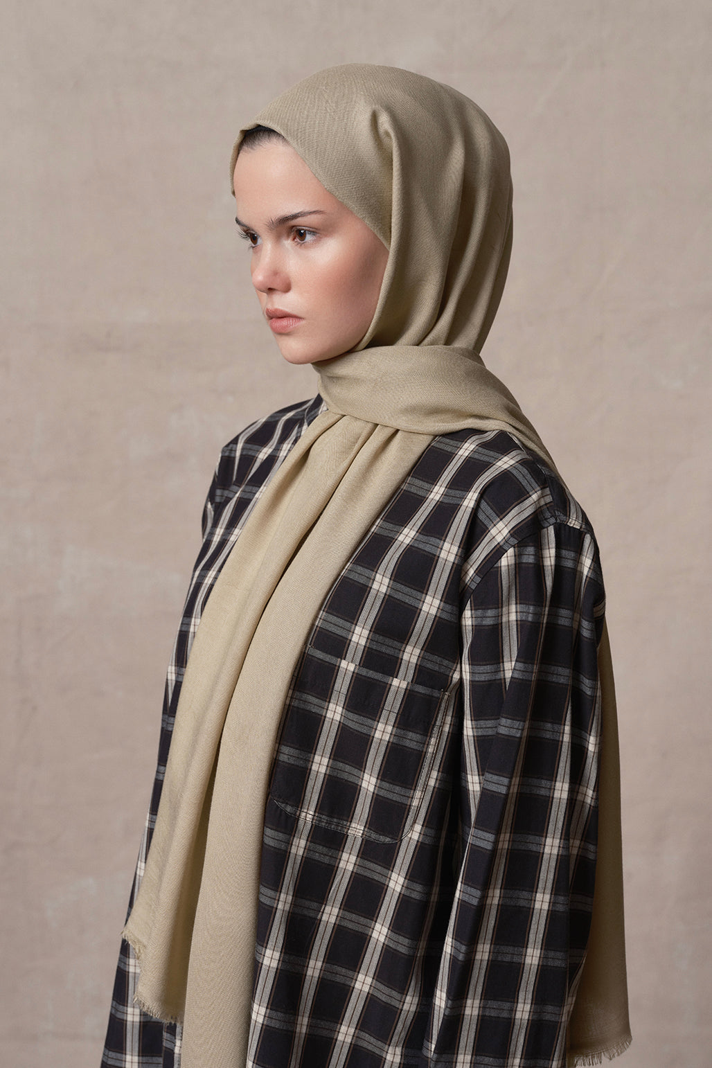 Modal Şal Olive