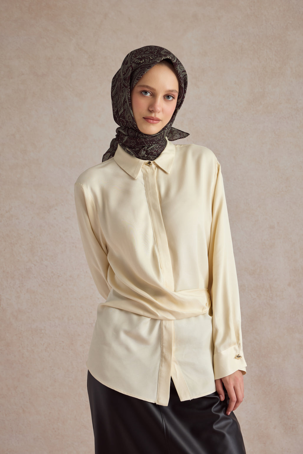 Pamuk Eşarp Magic Bordo