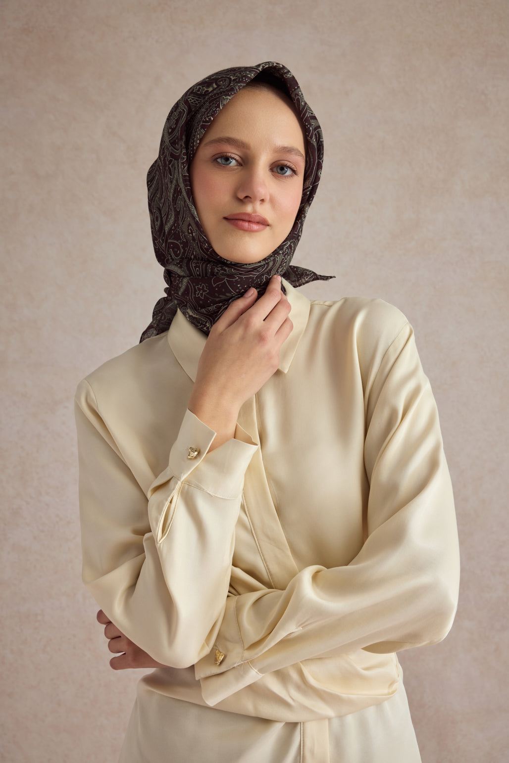 Pamuk Eşarp Magic Bordo