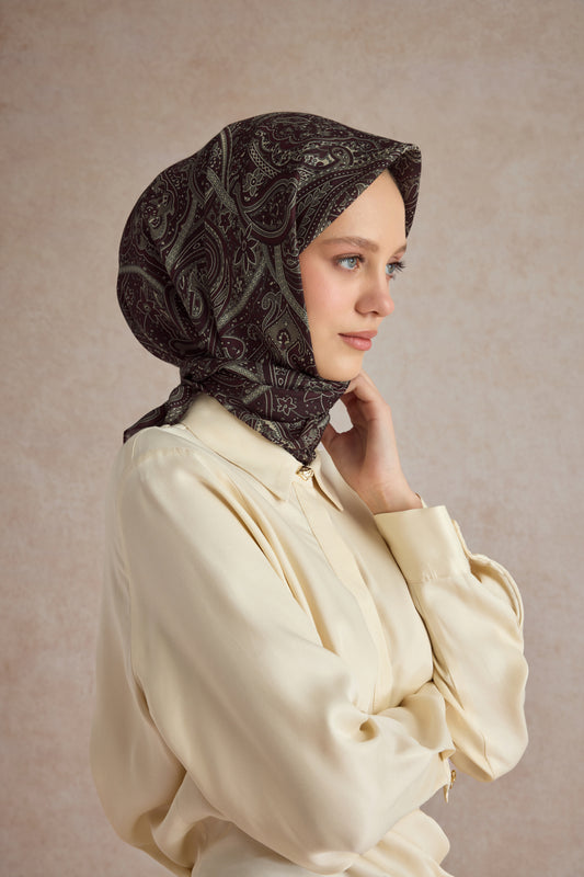 Pamuk Eşarp Magic Bordo