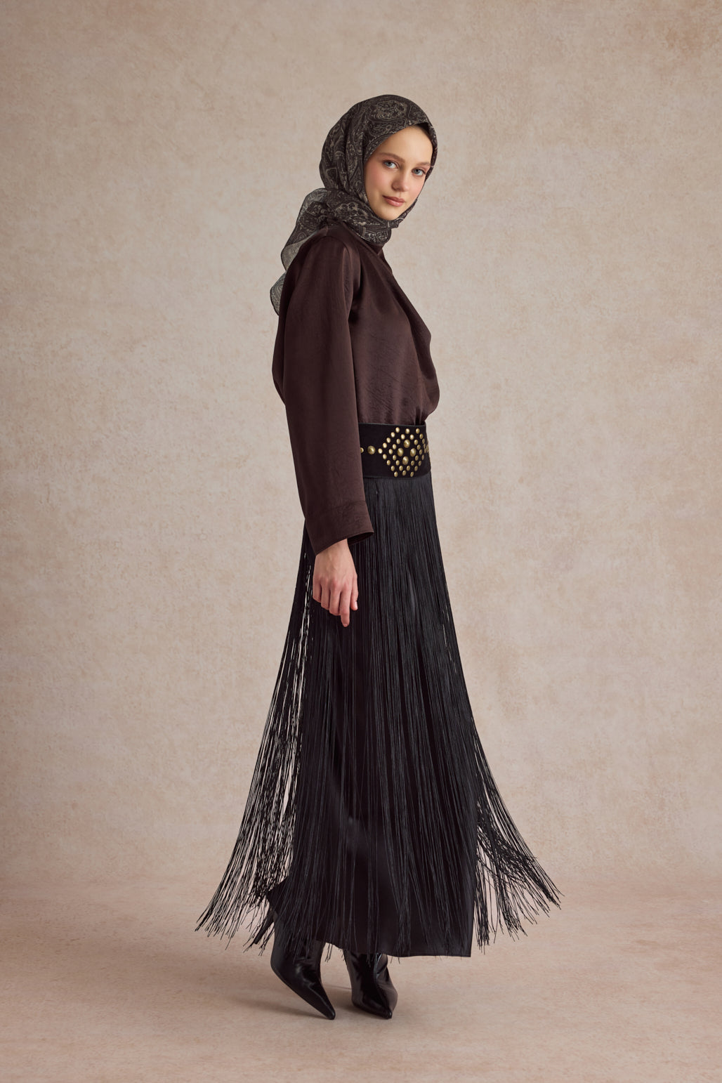 Pamuk Eşarp Magic Koyu Yeşil