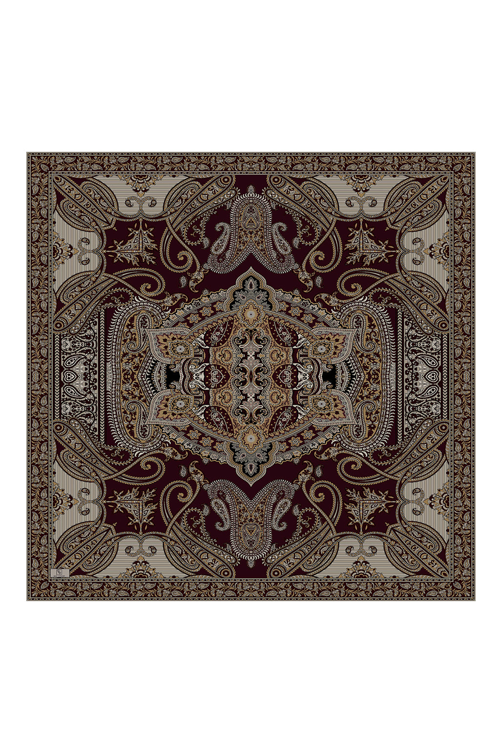 Pamuk Eşarp Tale Bordo