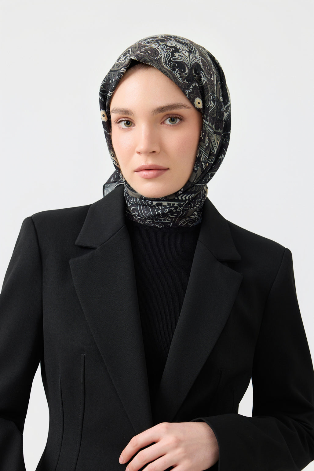 Pamuk Eşarp Tale Haki Yeşili