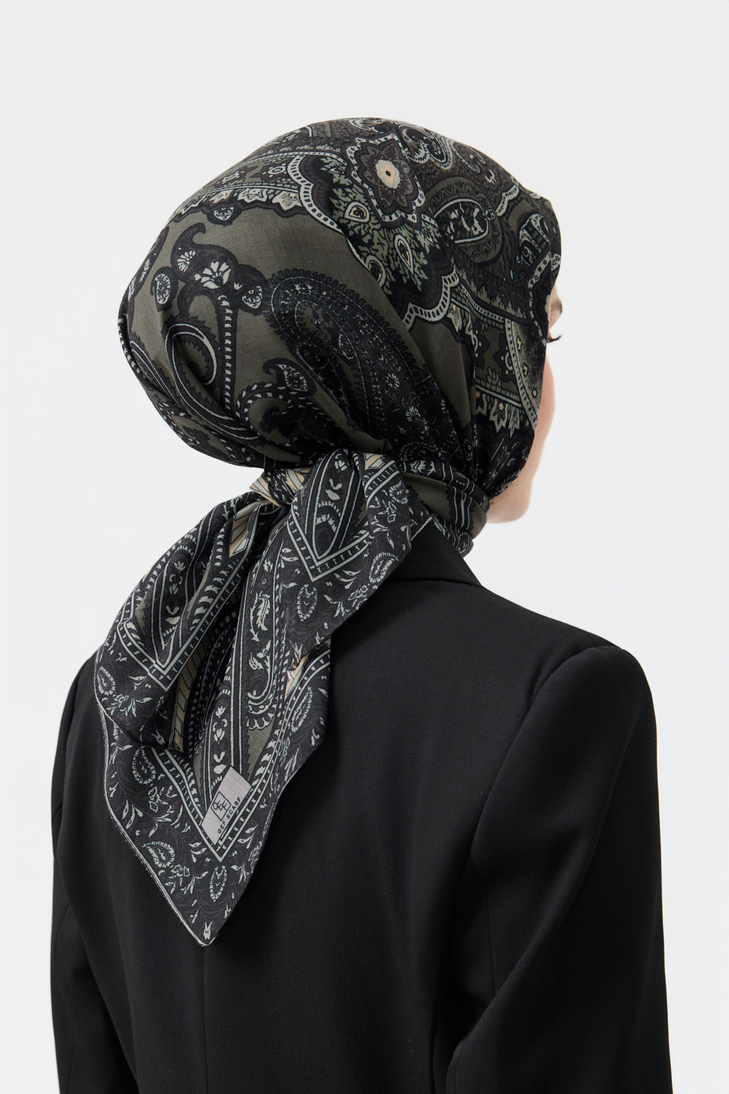 Pamuk Eşarp Tale Haki Yeşili