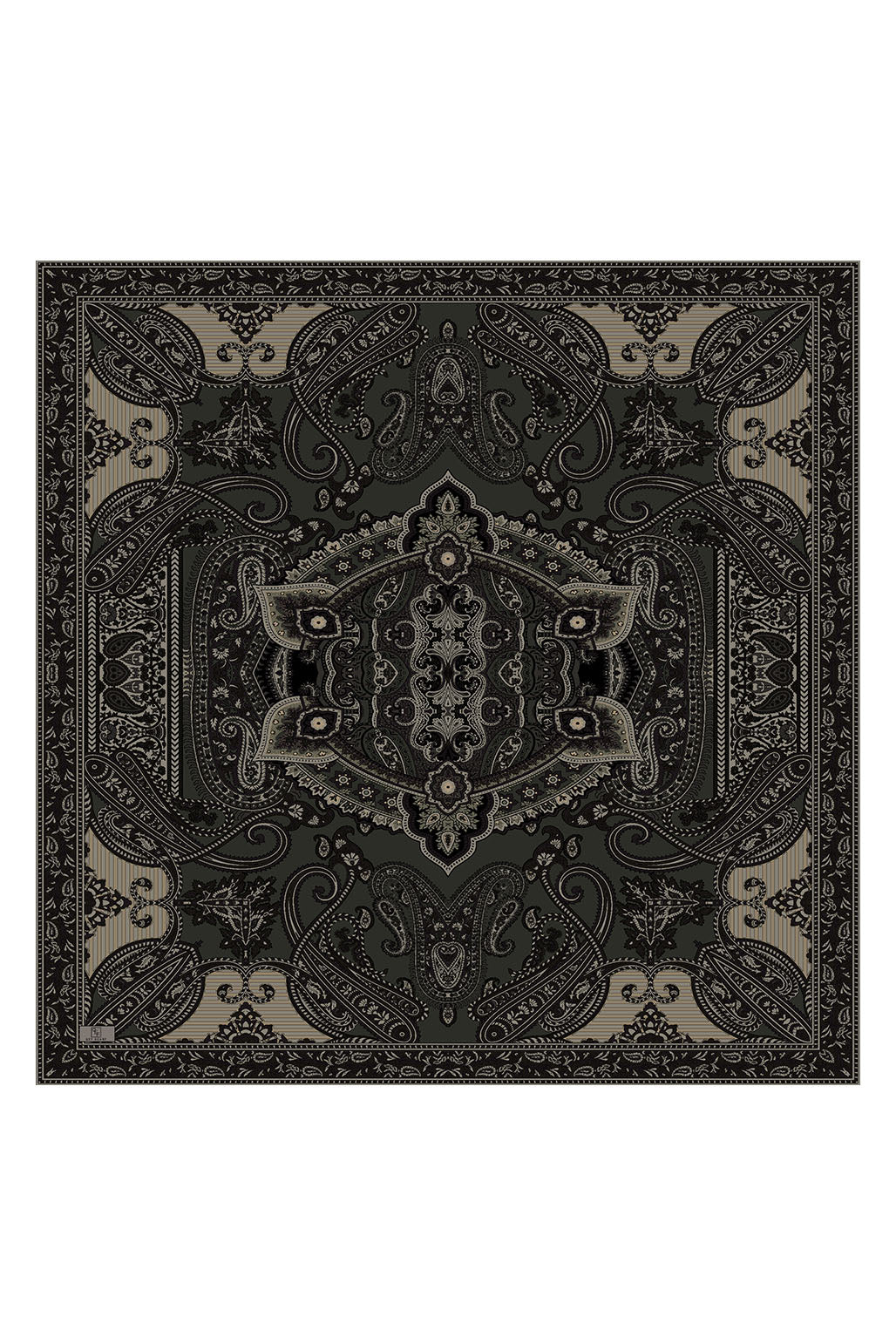 Pamuk Eşarp Tale Haki Yeşili