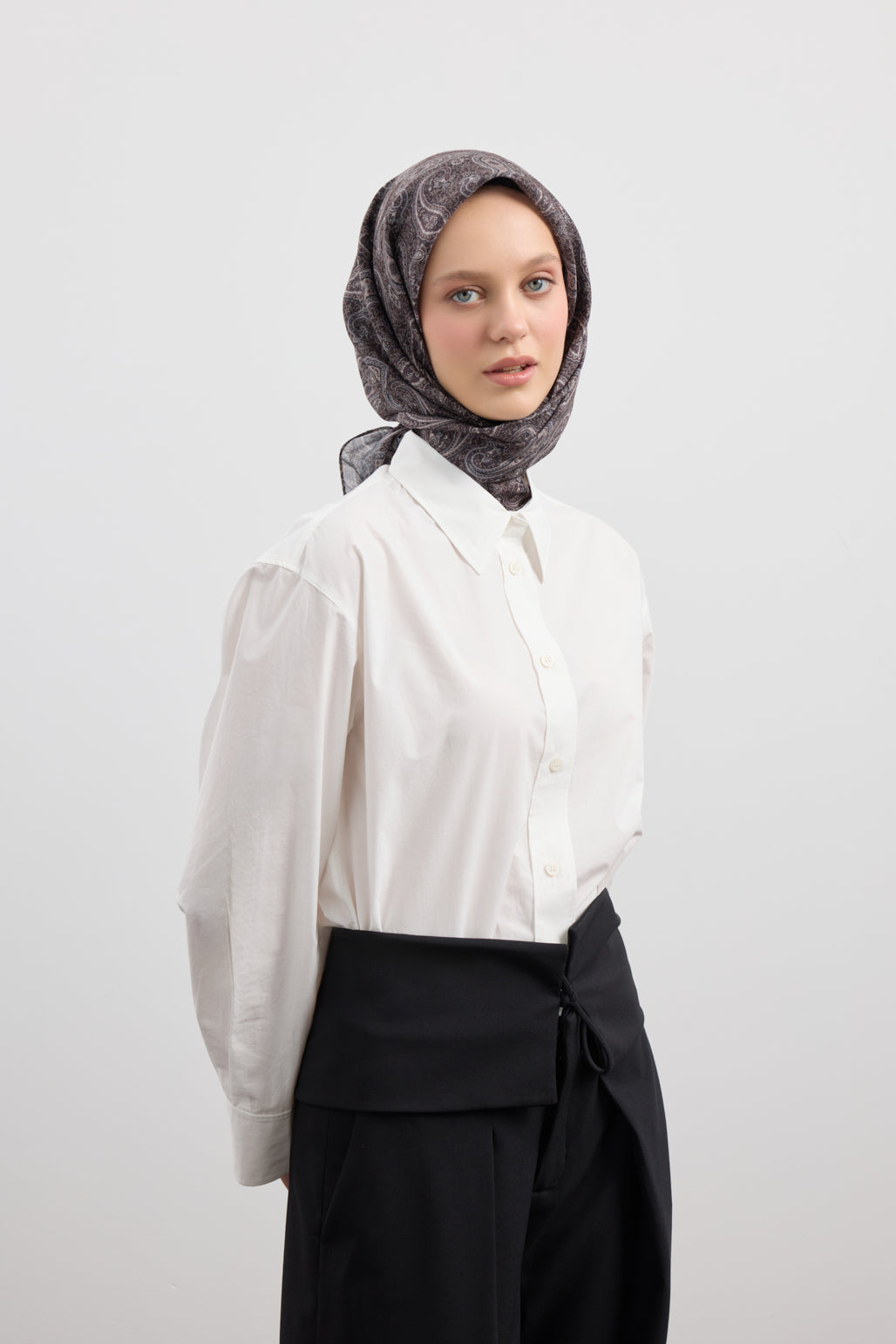 Pamuk Eşarp Timeless Kahve