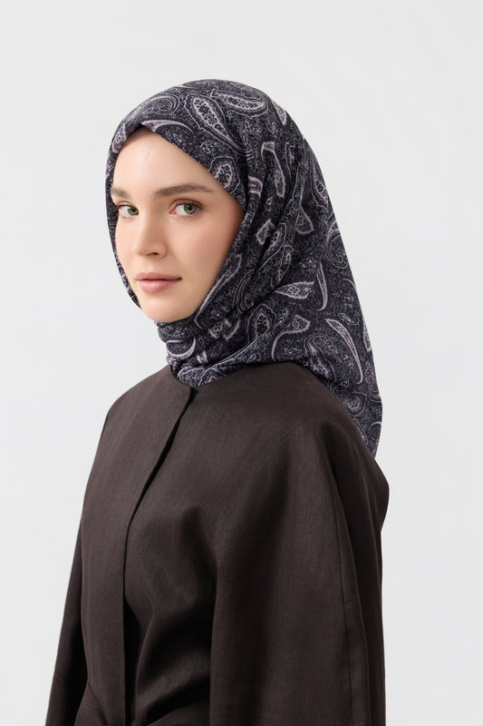 Pamuk Eşarp Timeless Mürdüm