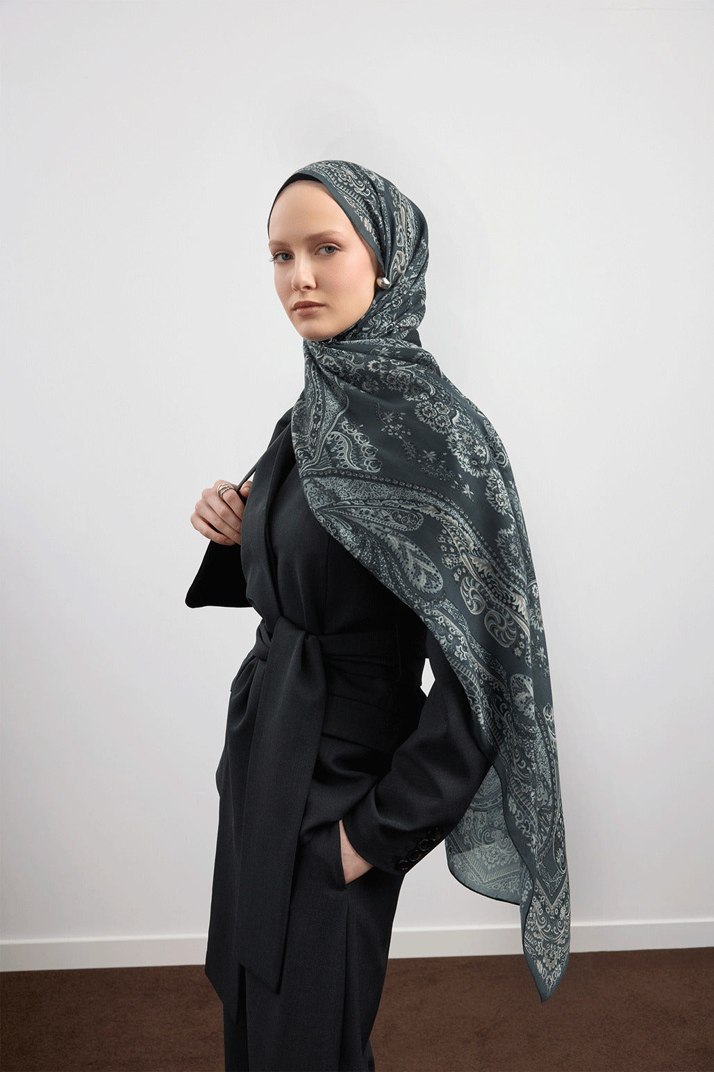 Pamuk Şal Flow Antrasit