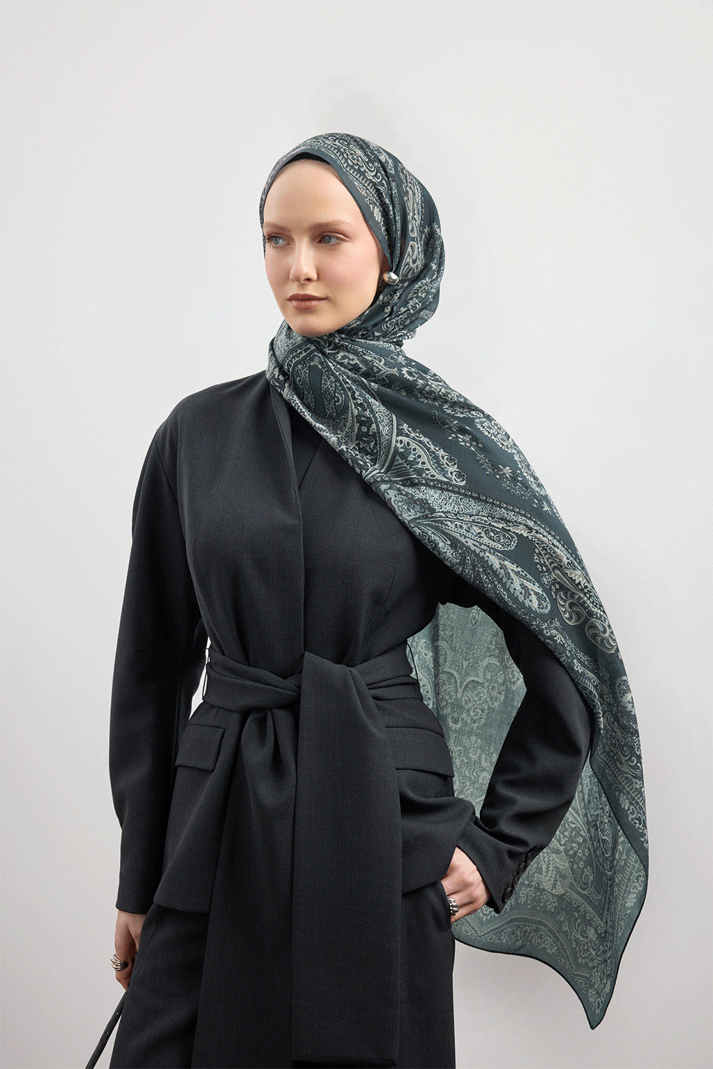 Pamuk Şal Flow Antrasit