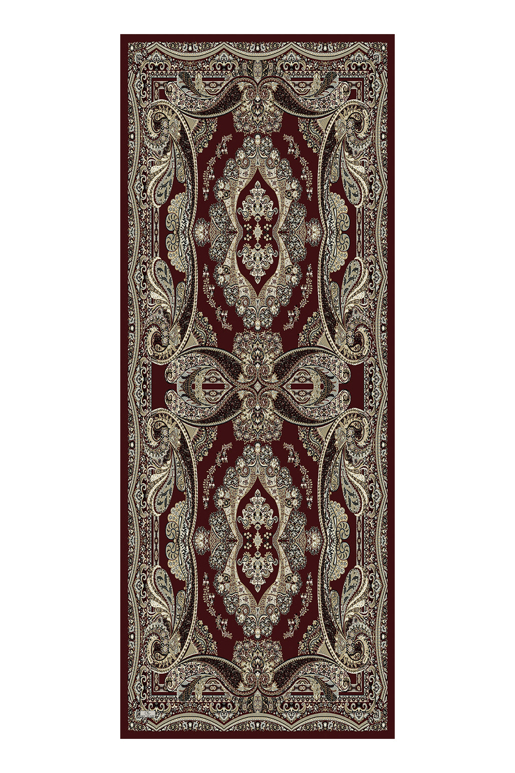 Pamuk Şal Flow Bordo