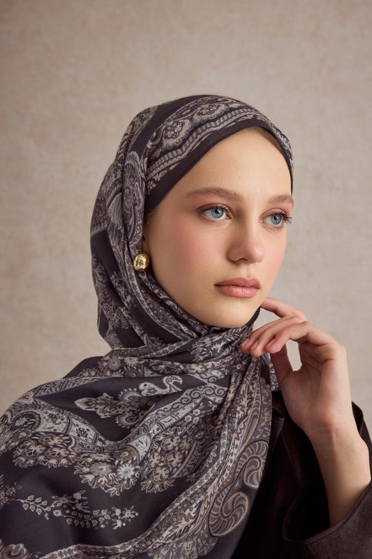 Pamuk Şal Flow Kahve