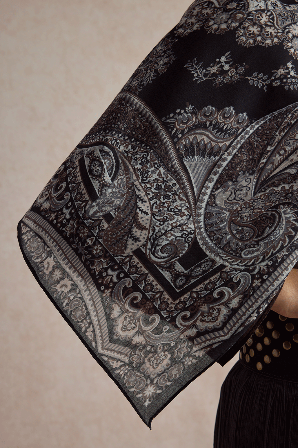 Pamuk Şal Flow Kahve