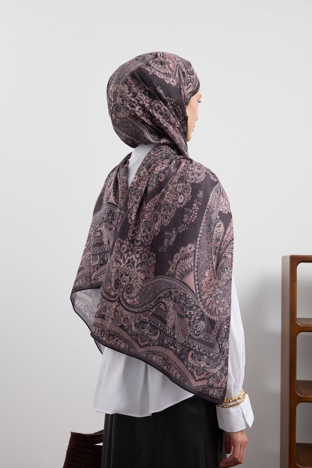 Pamuk Şal Flow Mürdüm Eriği