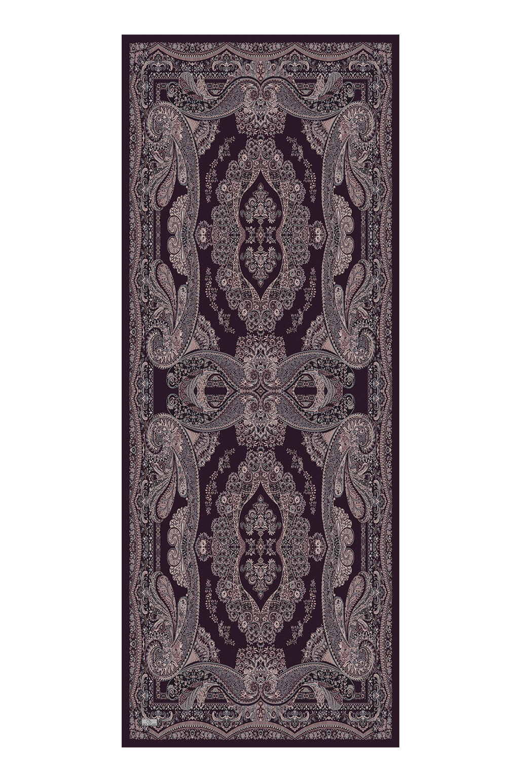 Pamuk Şal Flow Mürdüm Eriği