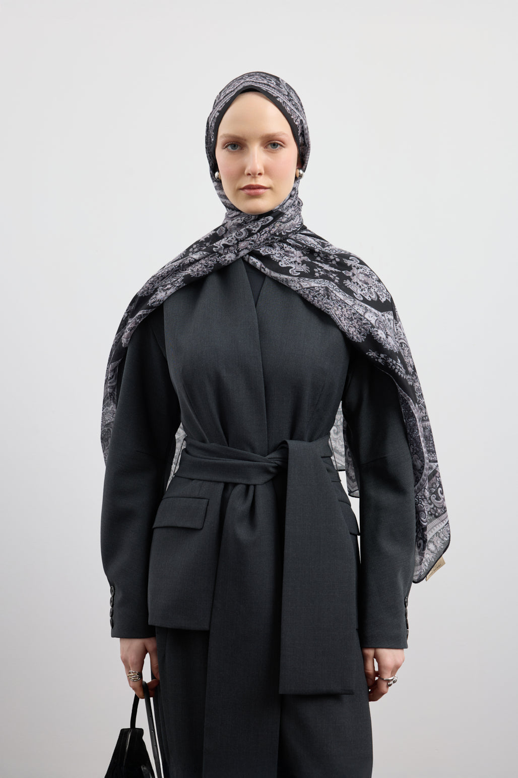 Pamuk Şal Flow Siyah