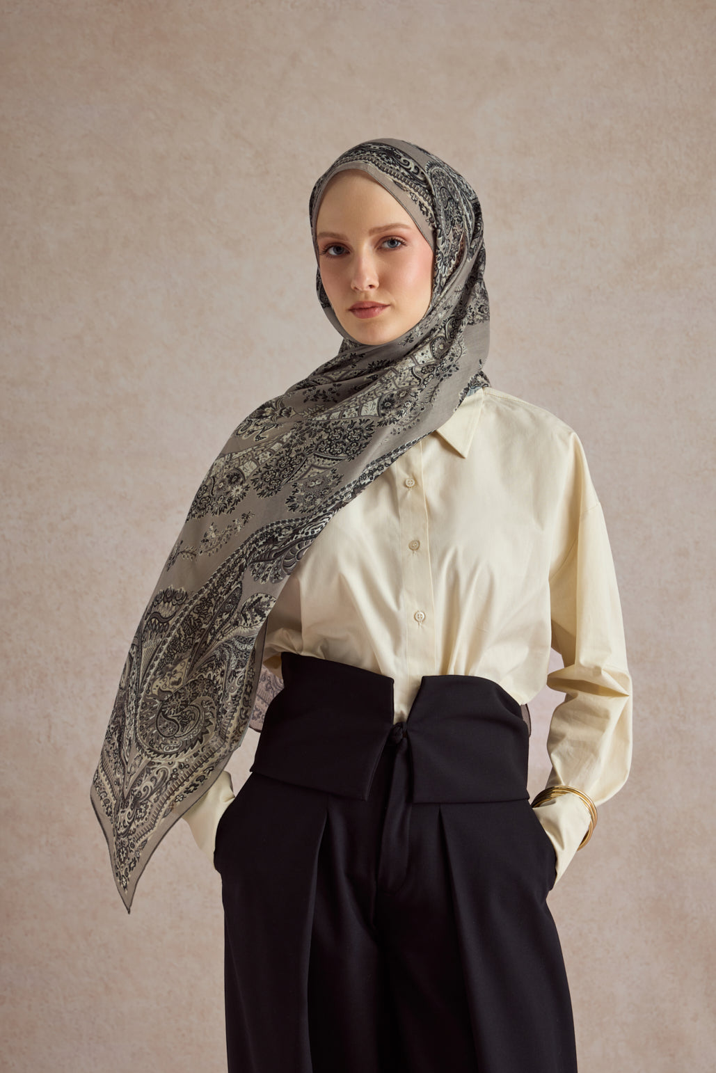 Pamuk Şal Flow Taş