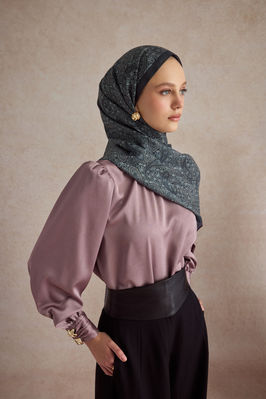 Pamuk Şal Lune Gümüş