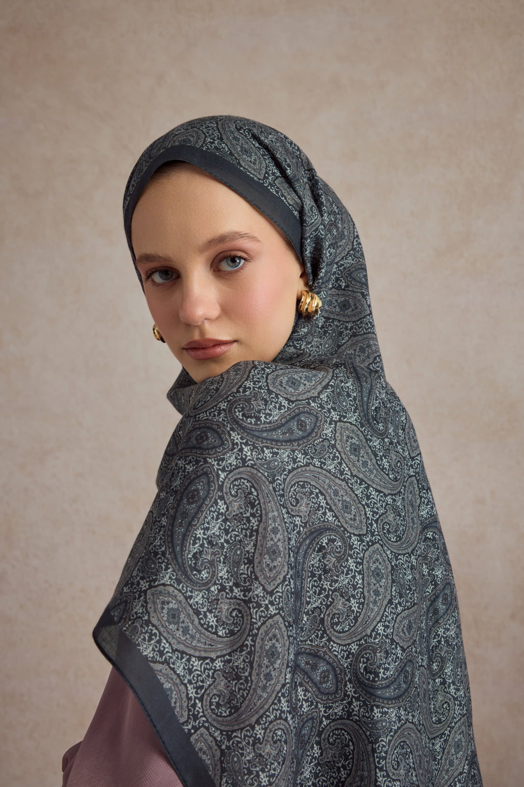 Pamuk Şal Lune Gümüş