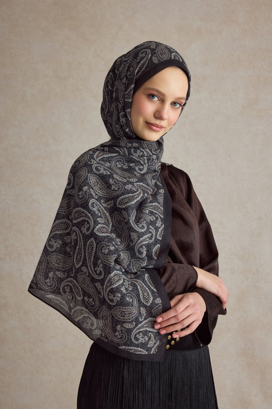 Pamuk Şal Lune Kahve