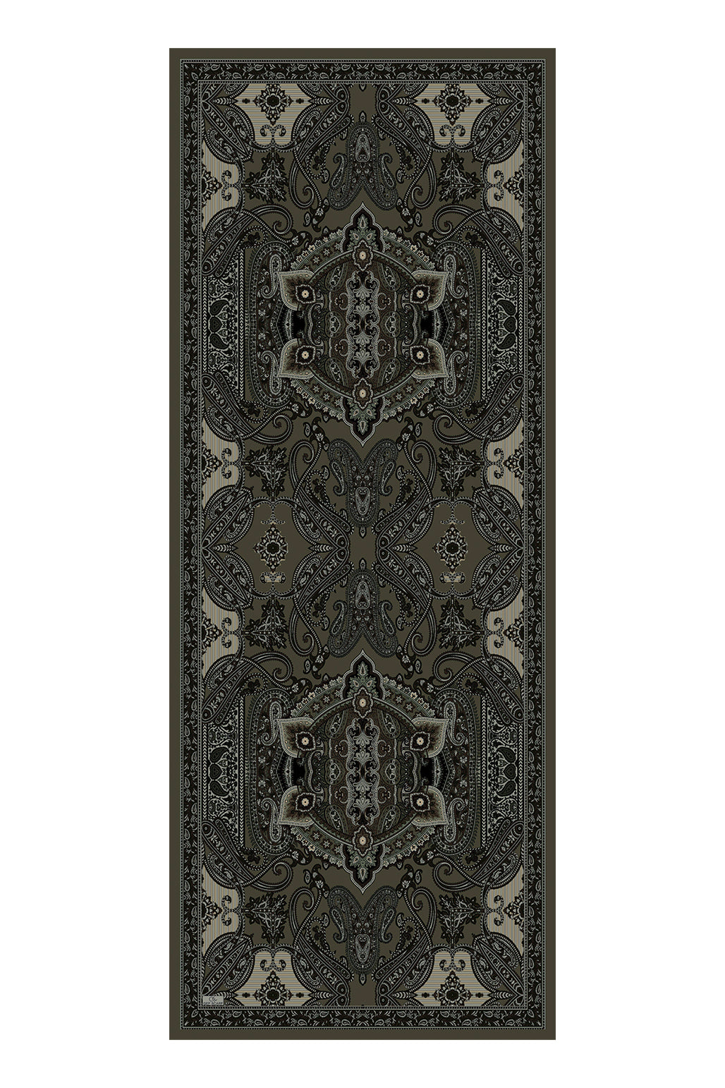 Pamuk Şal Shadow Haki Yeşil