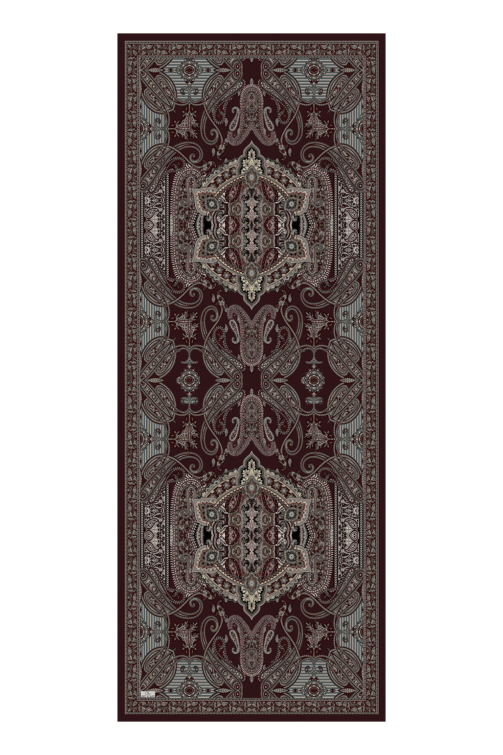 Pamuk Şal Shadow Mürdüm