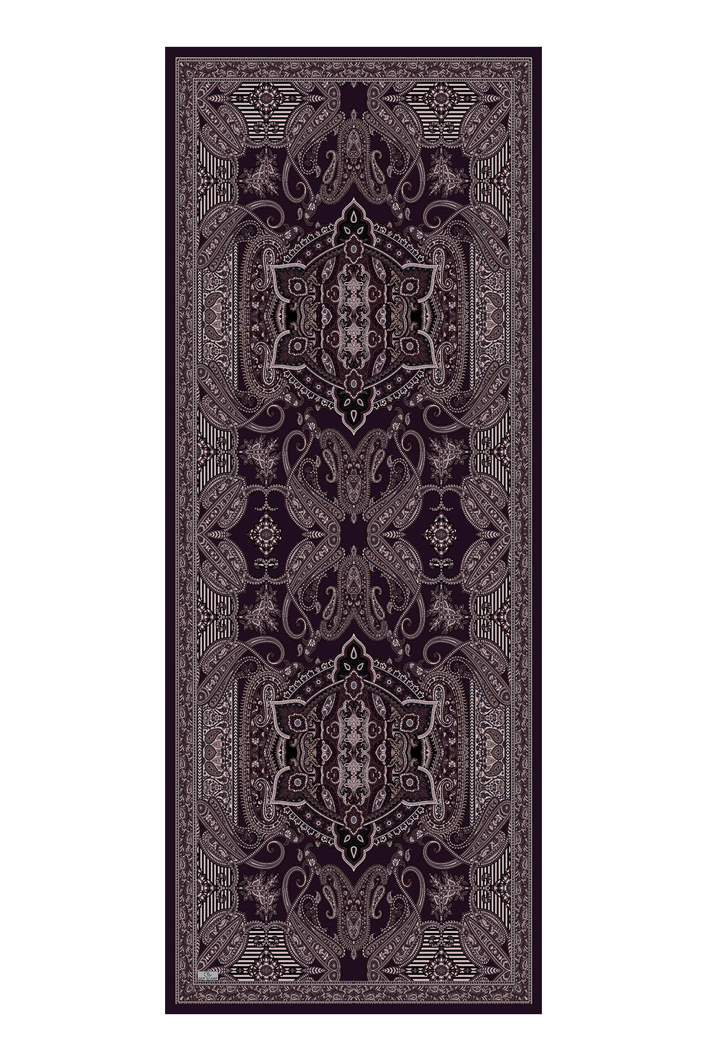 Pamuk Şal Shadow Mürdüm Eriği