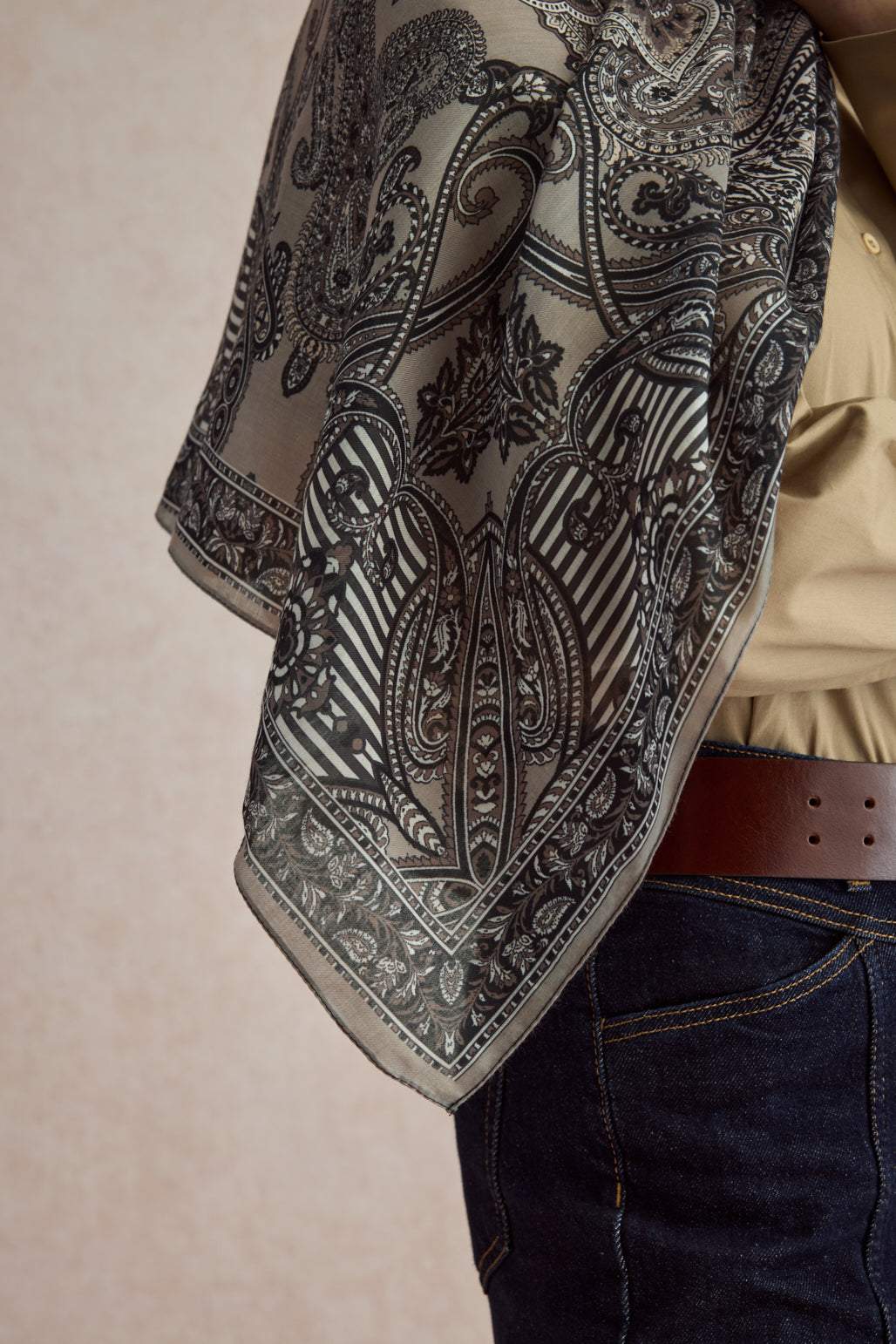 Pamuk Şal Shadow Vizon