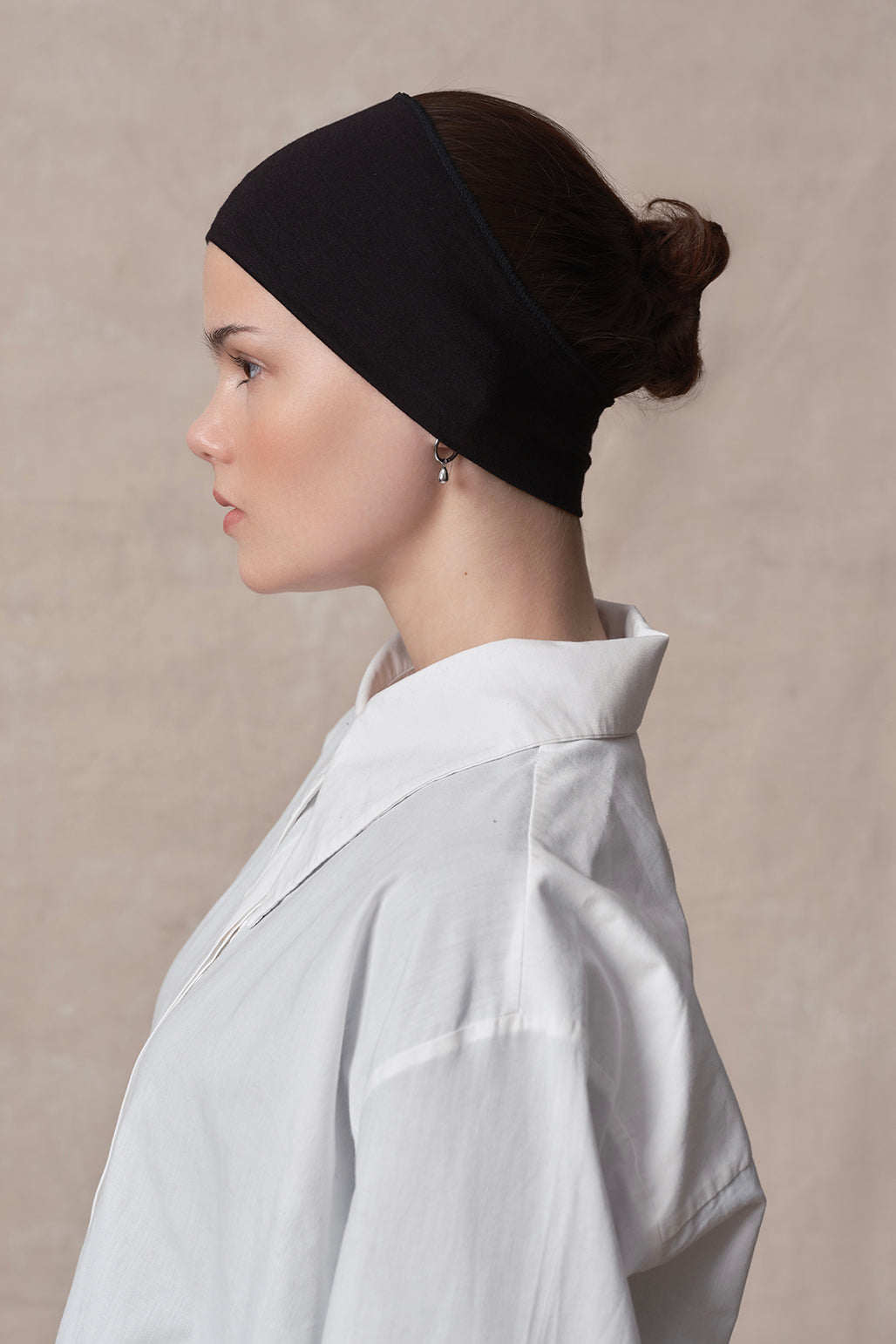 Silikonlu Bandana Bone Siyah