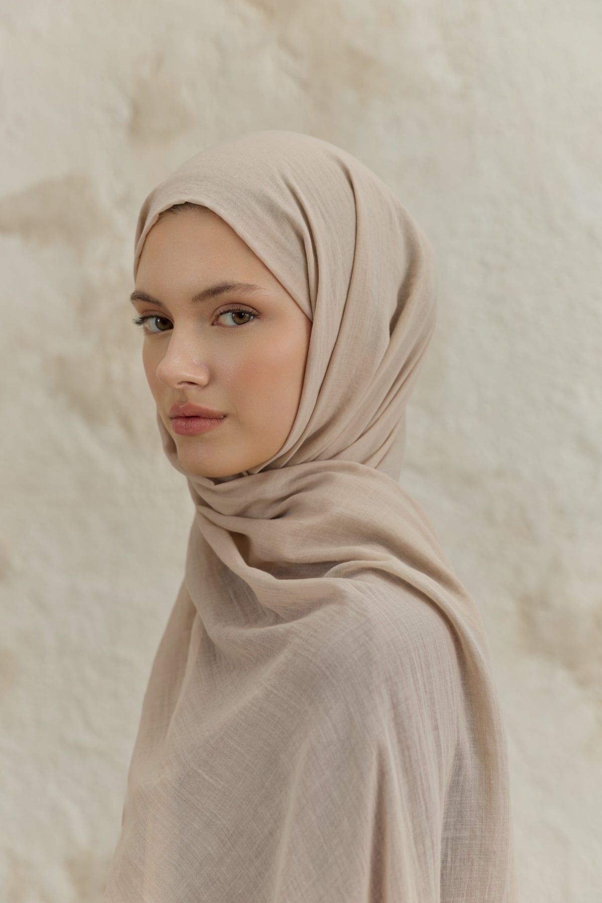 Soft Line Pamuk Şal Taş