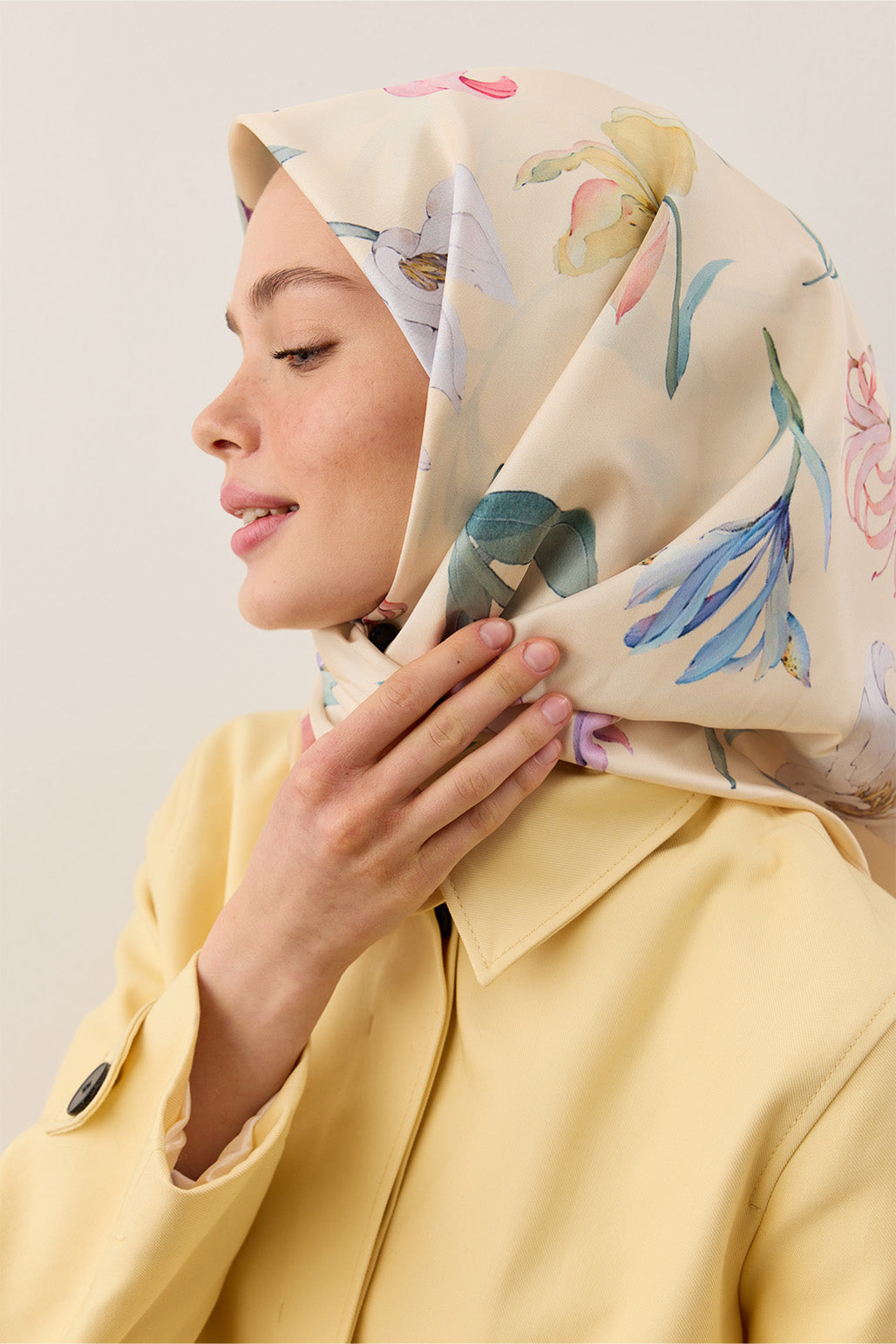 Twill İpek Eşarp Hera